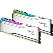 G.Skill 32 GB (2x16GB) DDR5 7600 MHz Trident Z5 Royal Silver (F5-7600J3646G16GX2-TR5S) (UA)