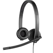 Logitech H570e Stereo USB-A Black (981-001430) (UA)