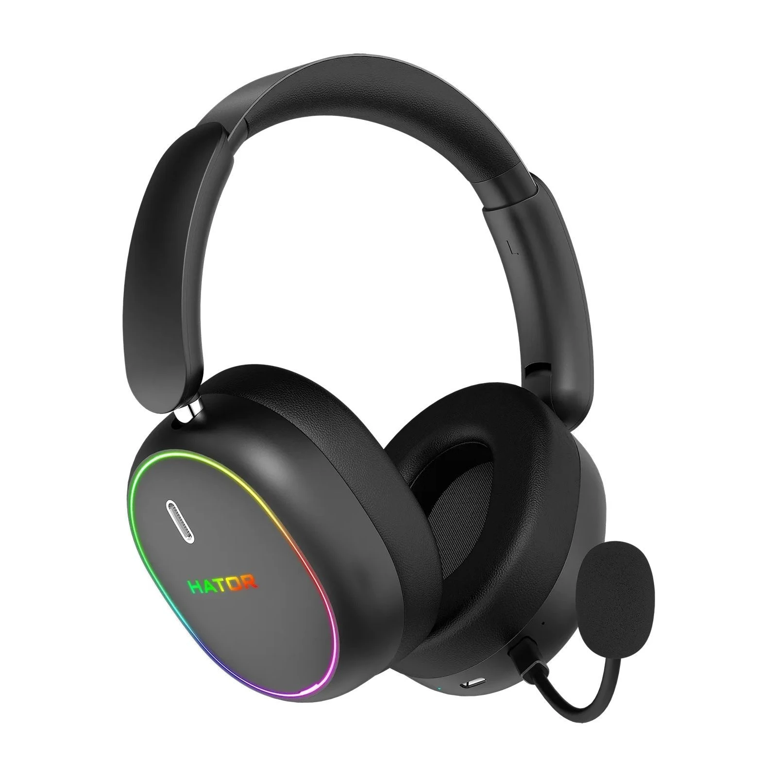 Наушники Hator Phoenix 2 Wireless Hi-Res SyncHUB connection Black (ESH40) (UA)