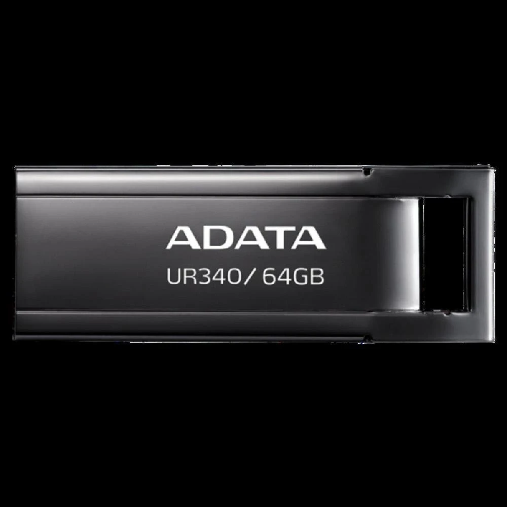 Флеш пам `ять ADATA 64 GB UR340 USB 3.2 Black (AROY-UR340-64GBK) (UA)