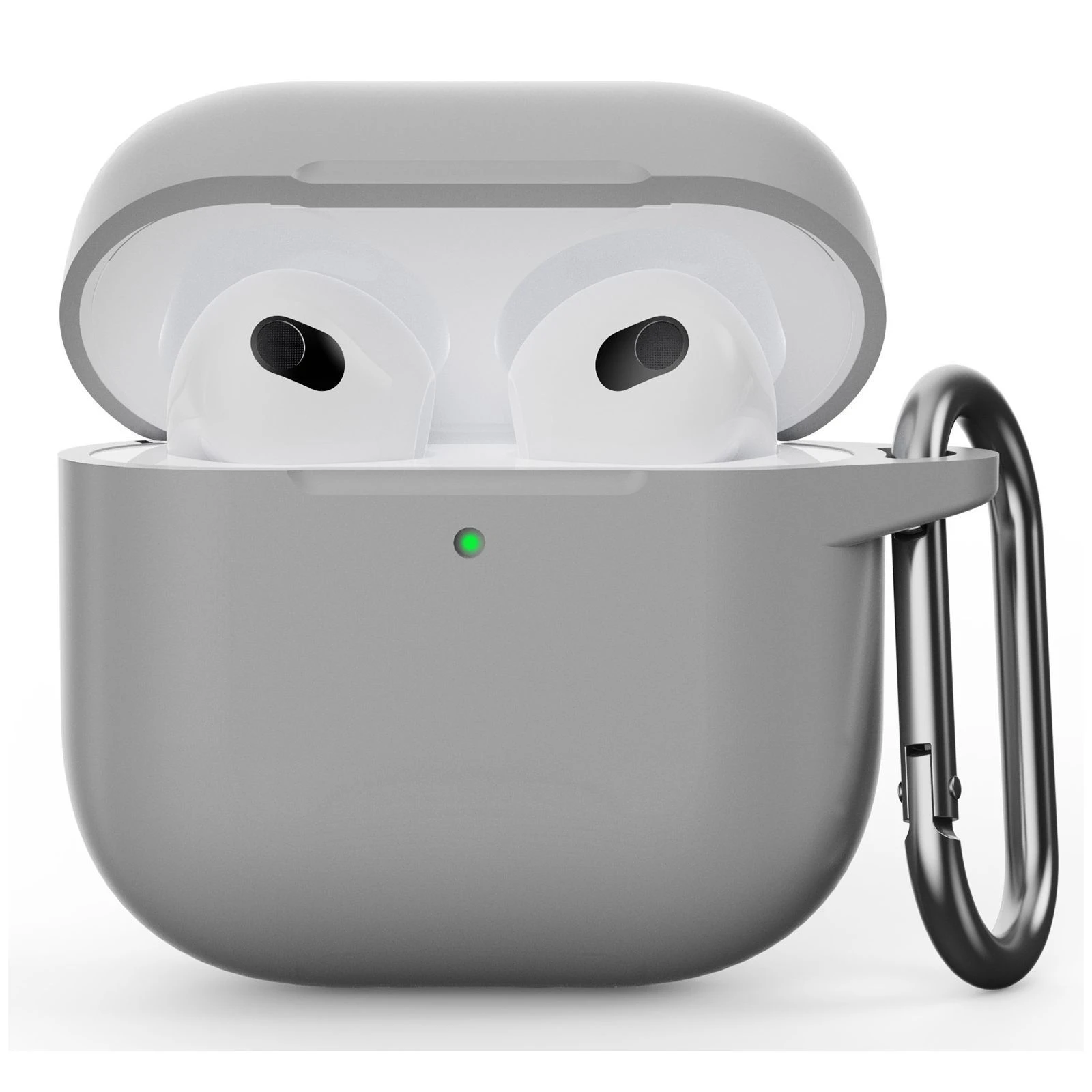Чехол для наушников Armorstandart Hang Case для Apple AirPods 4 Light Grey (ARM81284) (UA)