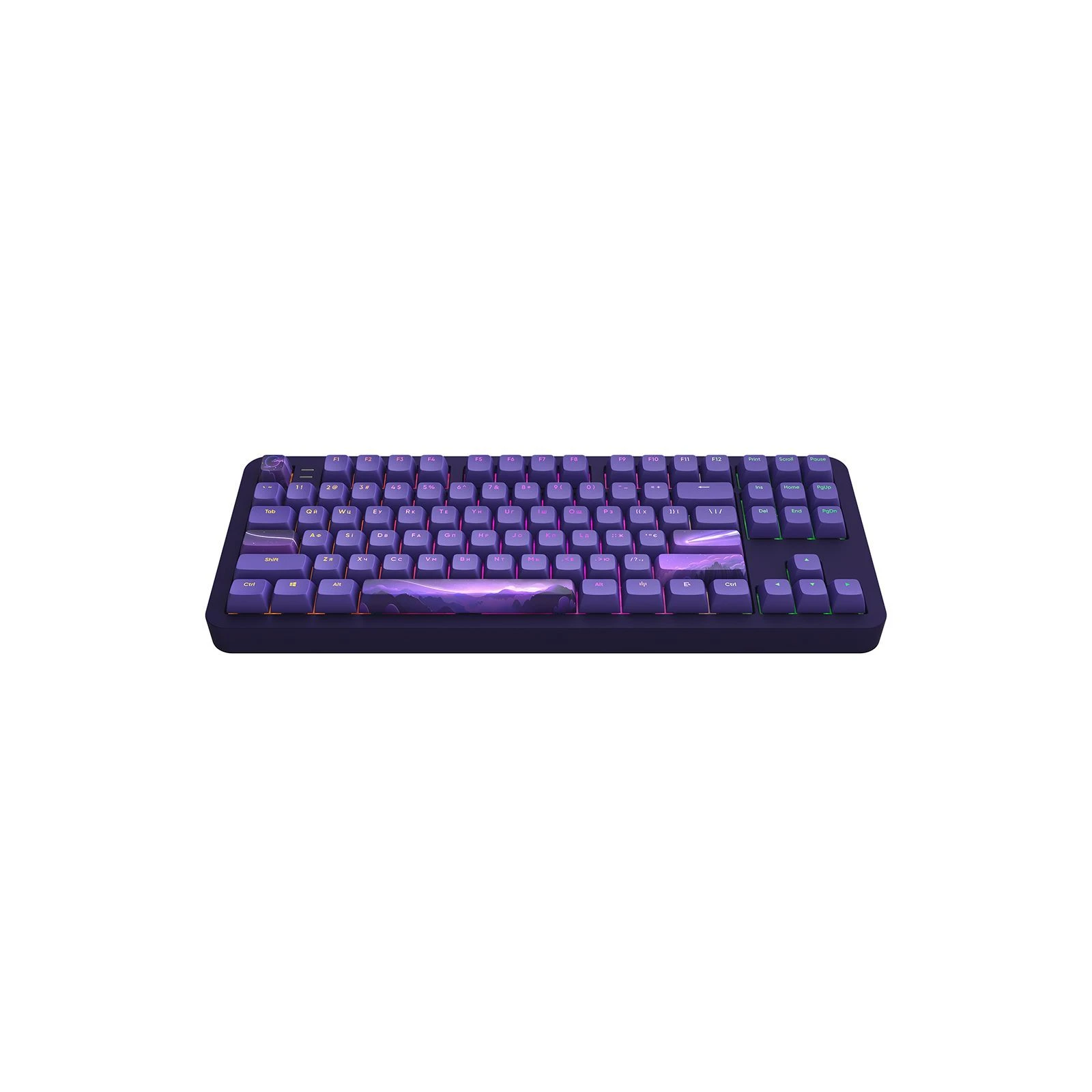 Клавіатура Dark Project ALU87 Celestial ABS RGB Mech G3MS Voidstone Violet (DPKB_CELESTIAL_87_ANSI_UA) (UA)