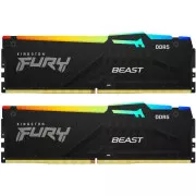 Kingston FURY 32 GB (2x16GB) DDR5 6000 MHz Beast RGB EXPO Black (KF560C36BBE2AK2-32) (UA)