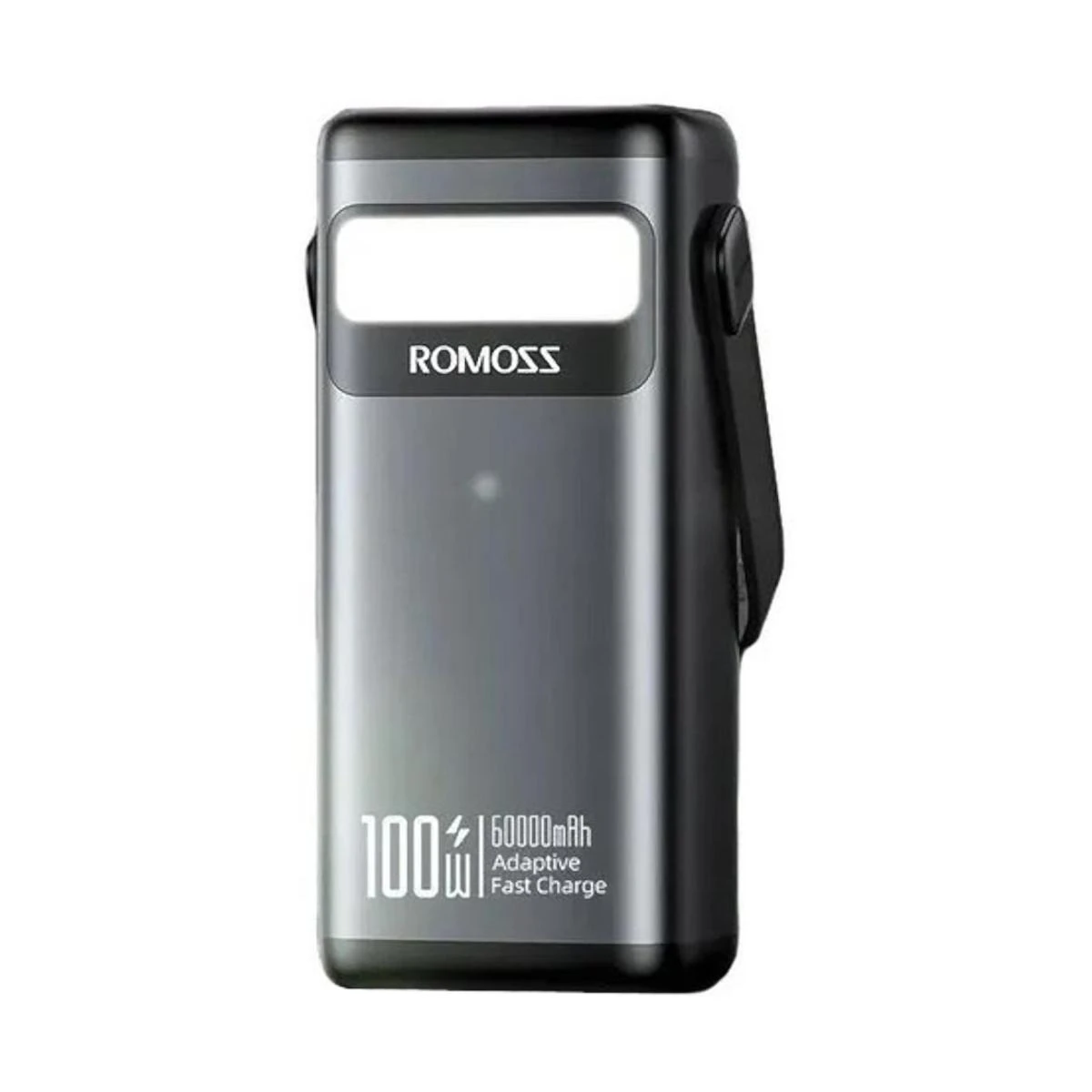Мобільна батарея Romoss PMT60 60000mAh Black (PMT60-1D2-2133H)