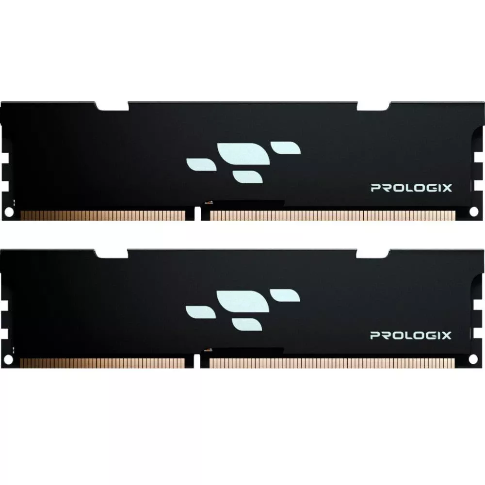 Оперативна пам'ять Prologix 32 GB (2x16GB) DDR5 5600 MHz (PRO32GB5600B5K) (UA)