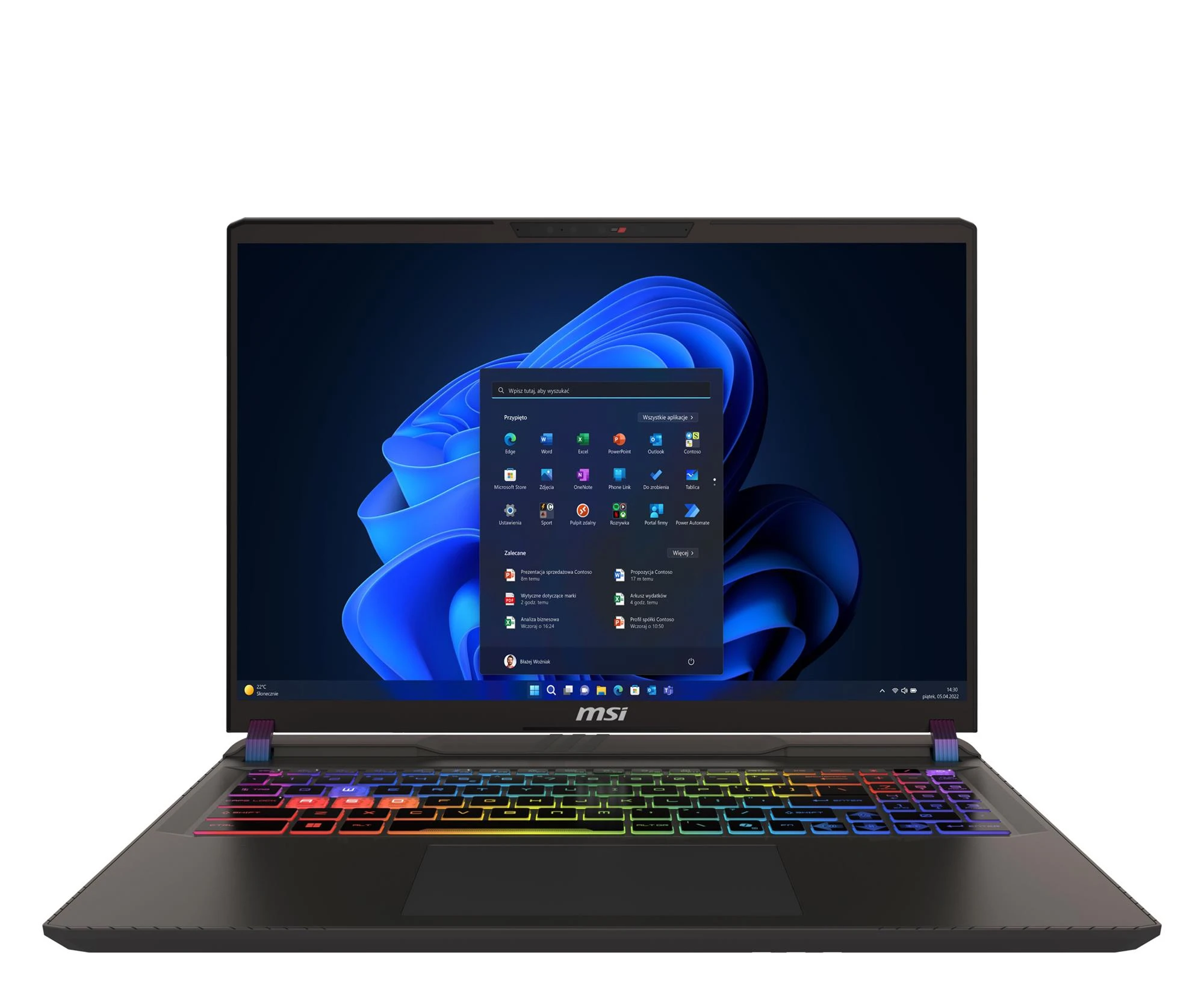 Ноутбук MSI Vector 16 HX AI Ultra 9-275HX/32GB/1TB/Win11 rtx5080 (Vector 16 HX AI | A2XWIG-093PL)