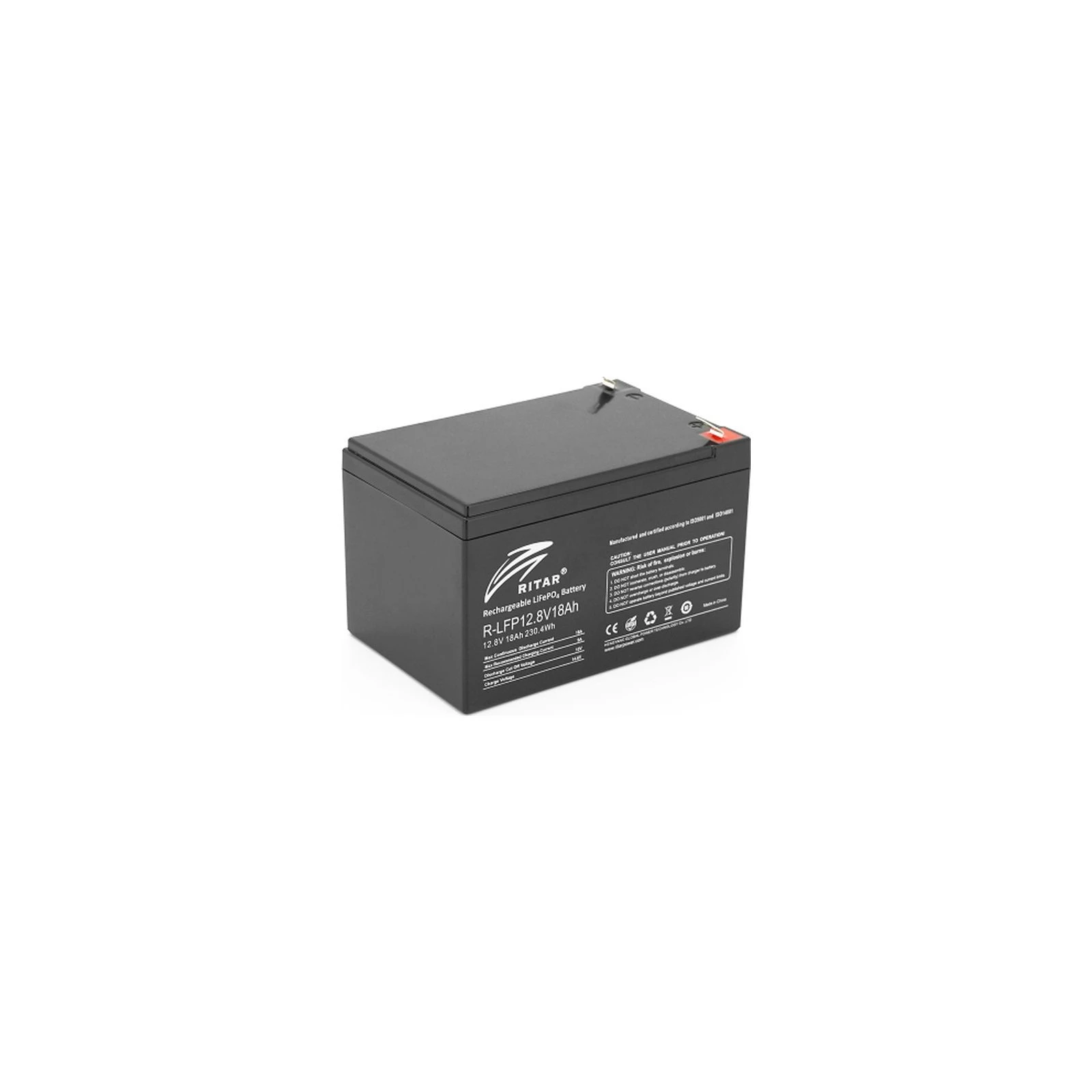 Акумуляторна батарея LiFePo4 Ritar R-LFP 12.8V 8Ah (UA)