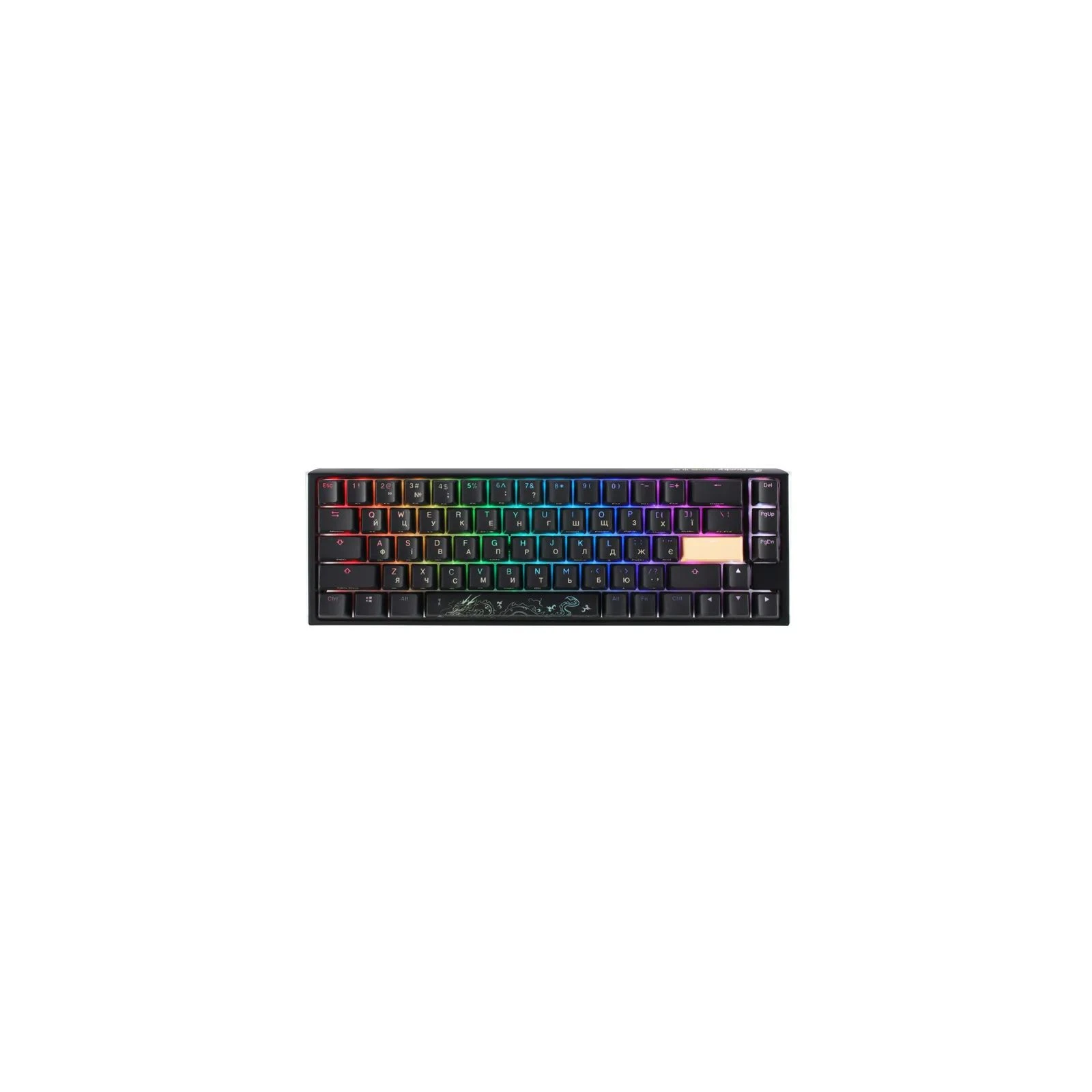 Клавиатура Ducky One 3 SF Cherry MX Brown RGB UA USB Black (DKON2167ST-BUAPXCLAWSC1) (UA)