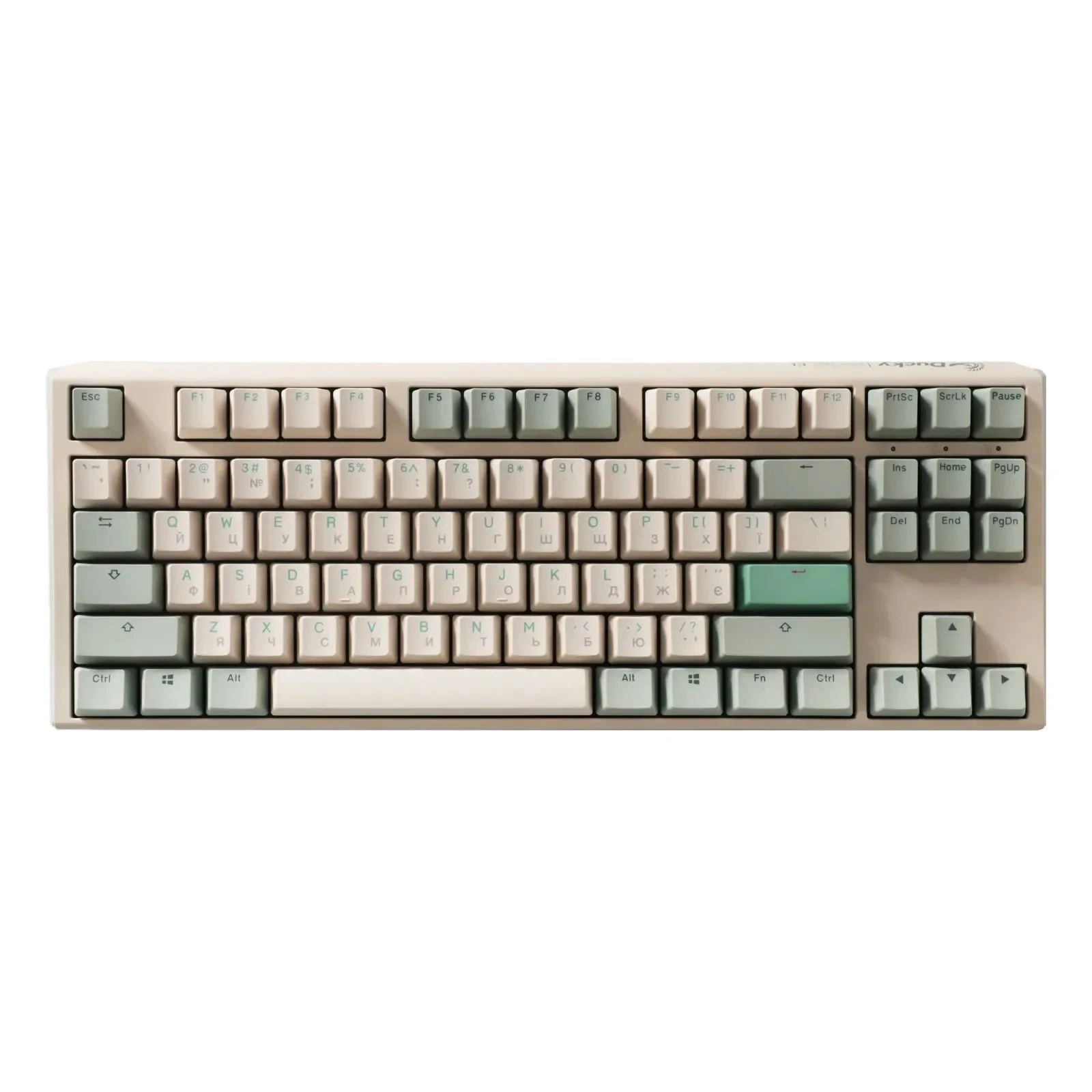 Клавіатура Ducky One 3 Tkl Cherry MX Red UA USB-крем (DKON2187-RUAPXMAEGGC1) (UA)
