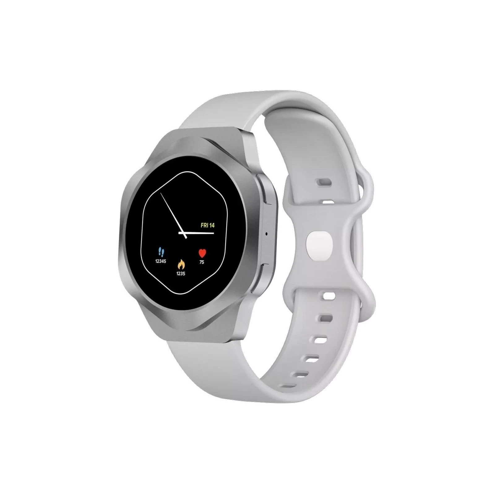 Смарт-часы Canyon Hexagon SW-88 BT-CALL Silver (CNS-SW88SS) (UA)