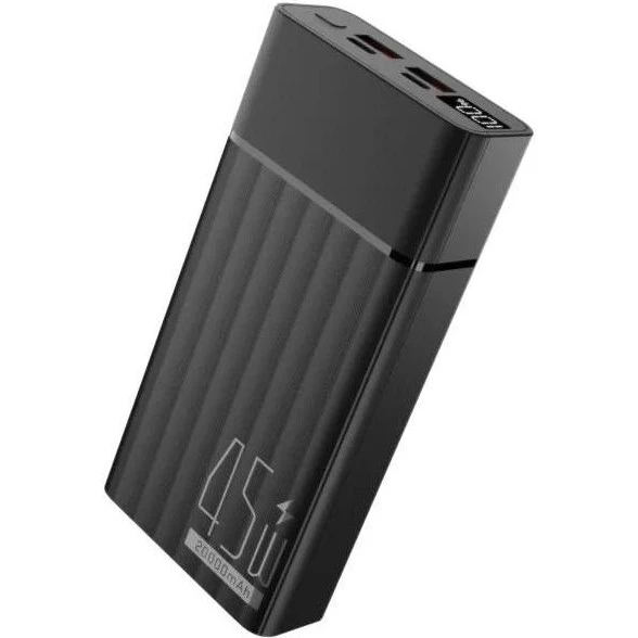 Мобільна батарея YENKEE YPB 2145 20000mAh 45W Black (37000116) (UA)
