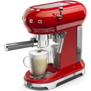 Рожковая кофеварка эспрессо SMEG ECF02RDEU