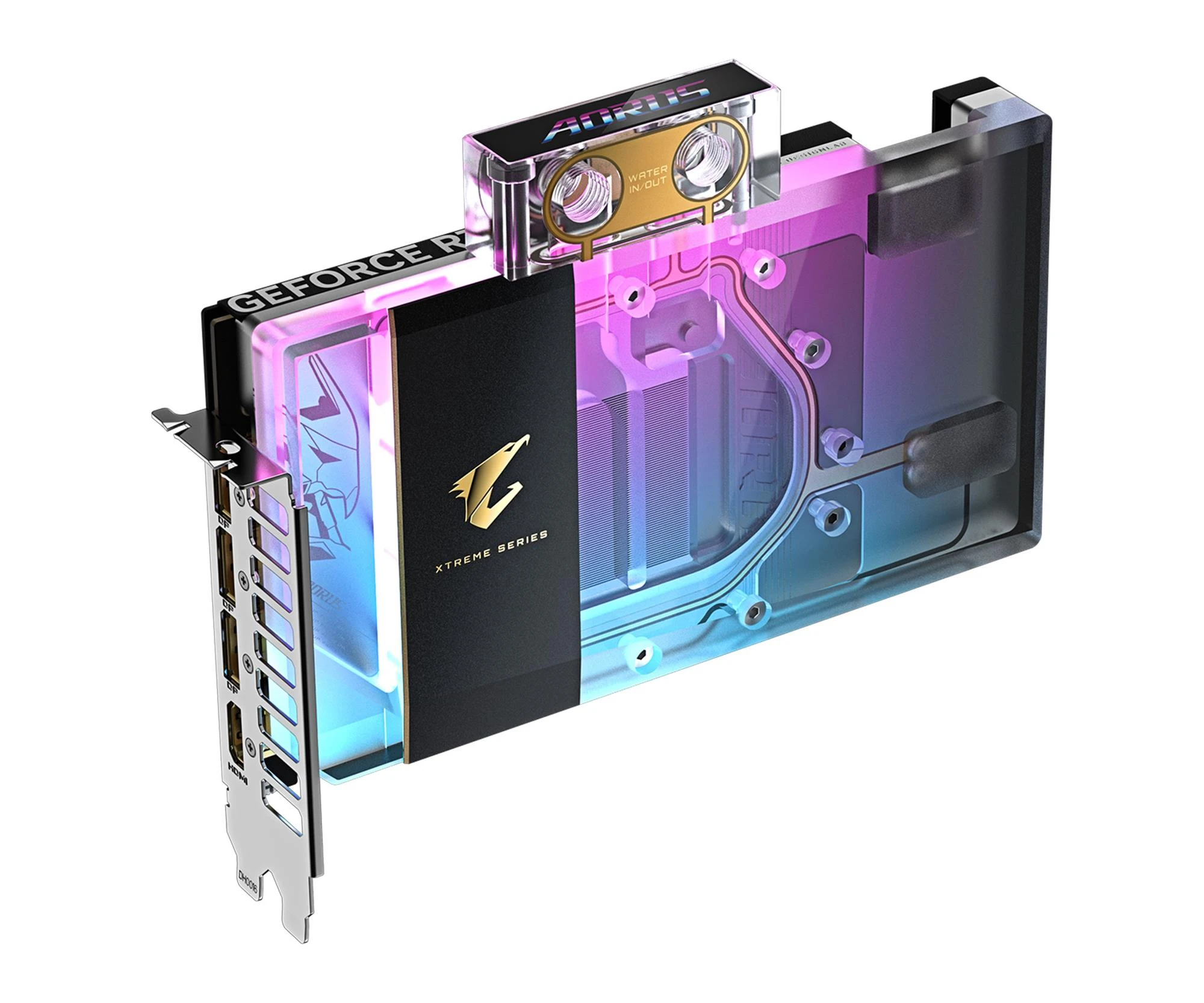 Відеокарта Gigabyte GeForce RTX 5080 AORUS Xtreme Waterforce WB 16GB GDDR7 DLSS4 (GV-N5080AORUSX WB-16GD) EU