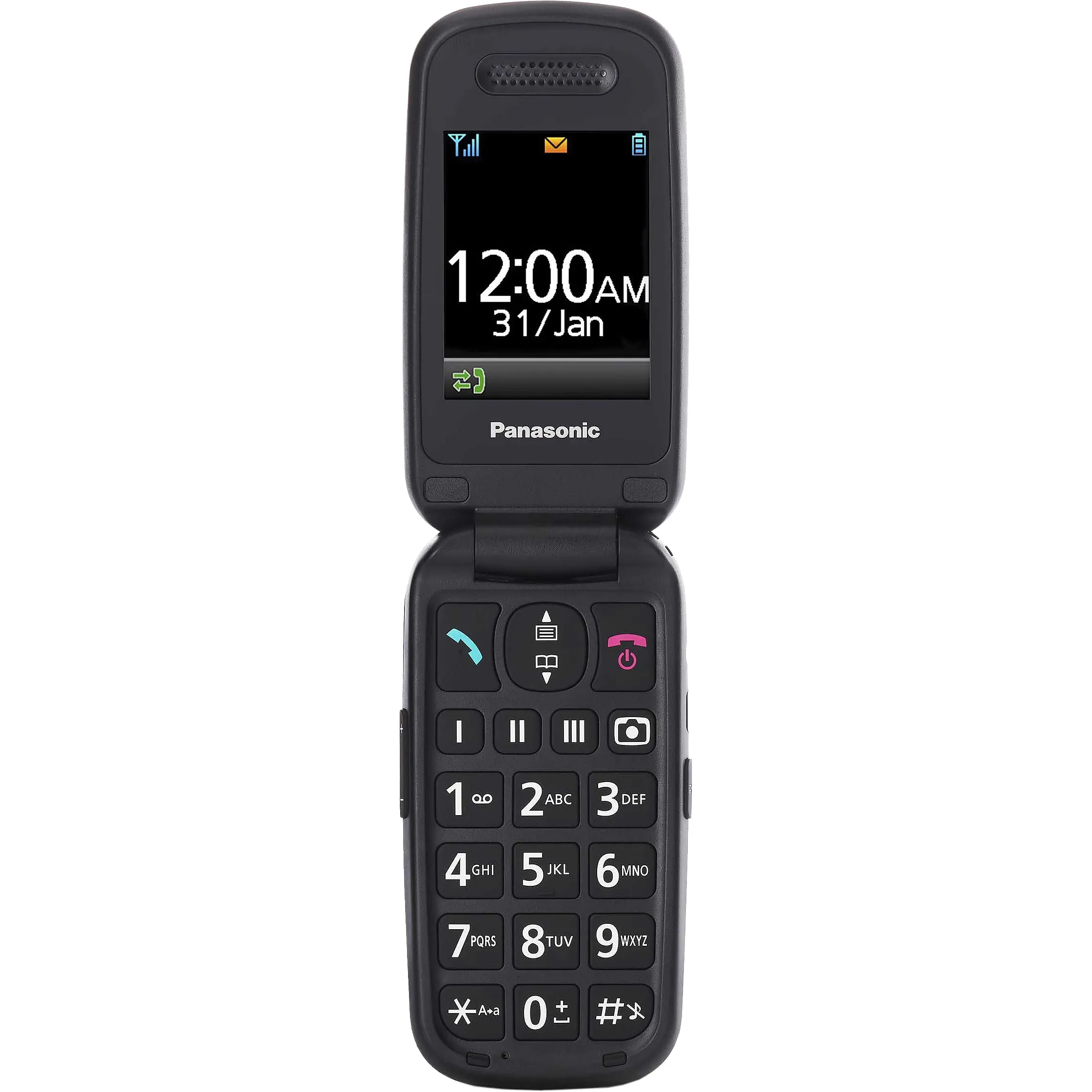 Мобильный телефон Panasonic KX-TU446 Black (KX-TU446EXB) (UA)