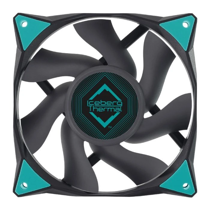 Кулер для корпуса Iceberg Group IceGALE 120mm Black (ICEGALE12-C0A) (UA)