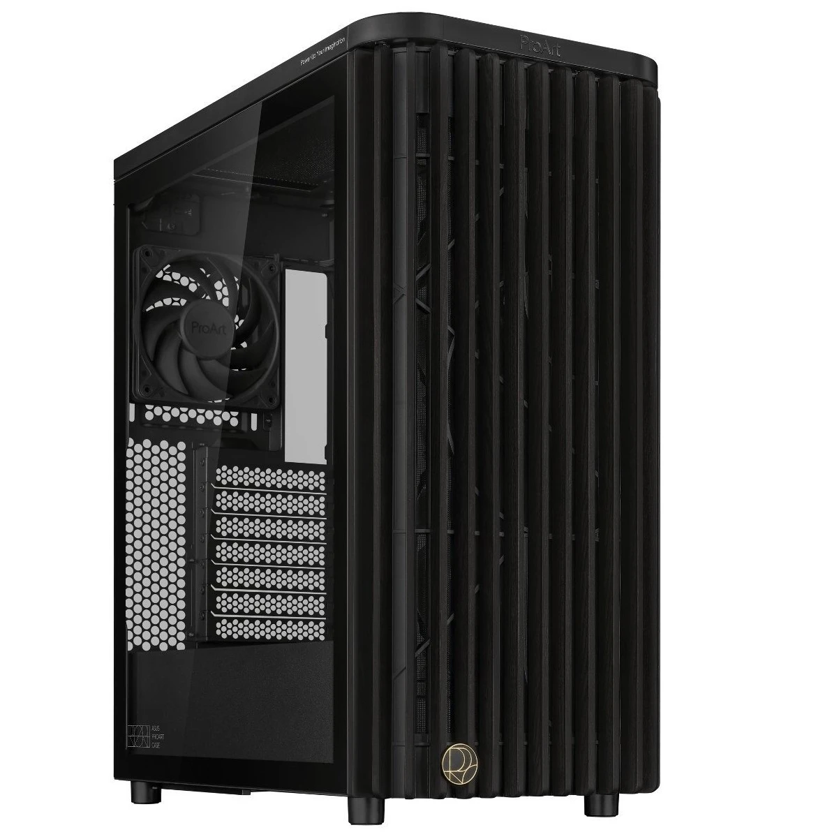 Корпус ASUS PRART PA401 Wood Edition - загартоване скло без ВР (90DC00M0 -B39000) (UA)