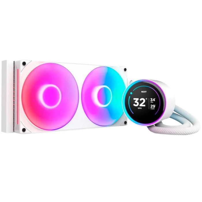 Система охолодження рідини NZXT Kraken Elite RGB 280 мм AIO (RL-KR28E-W2) (UA)