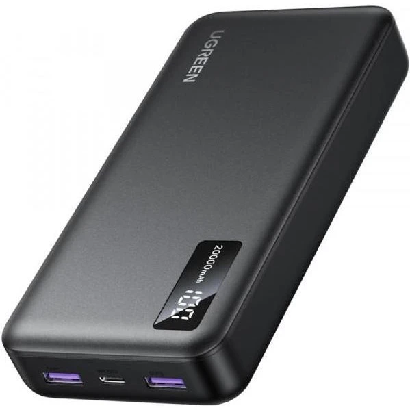 Мобільна батарея UGREEN PB312 20000mAh Black (25683) (UA)