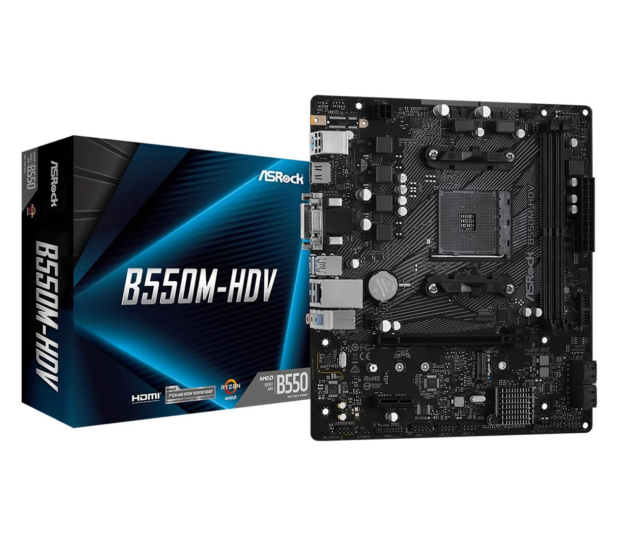 Материнская плата ASRock B550M-HDV EU