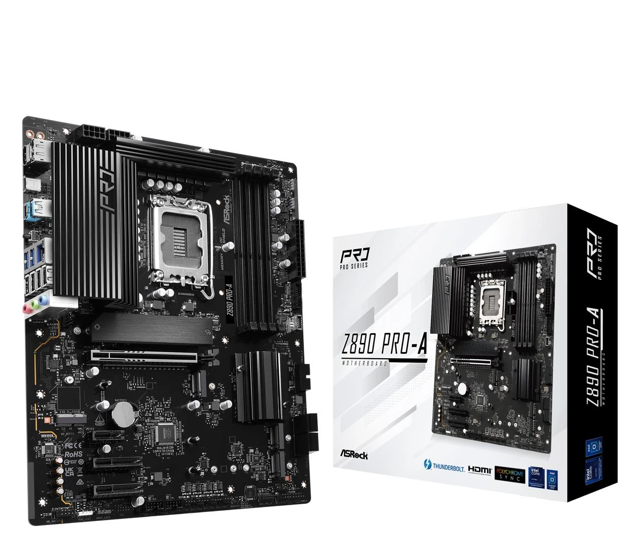 Материнская плата ASRock Z890 Pro-A (4710483947537) EU