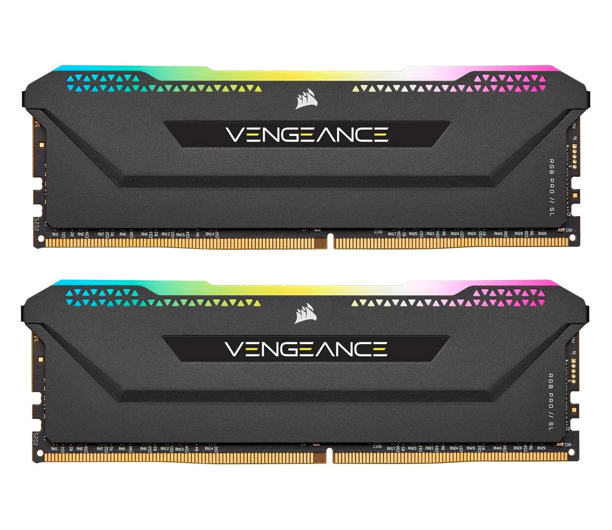 Оперативна пам'ять Corsair 16GB (2x8GB) 3600MHz CL18 Vengeance RGB PRO SL (CMH16GX4M2D3600C18) EU