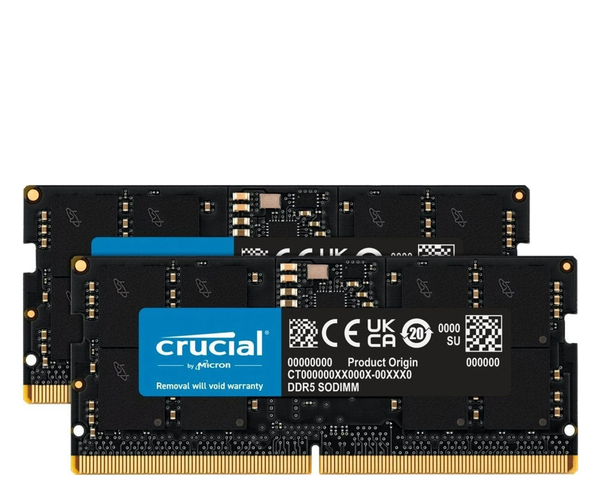 Оперативная память Crucial 96GB (2x48GB) 5600 CL46 do notebooka (CT2K48G56C46S5) EU