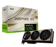 MSI GeForce RTX 5080 Inspire 3X OC 16GB GDDR7 DLSS4 (5080 16G INSPIRE 3X OC) EU