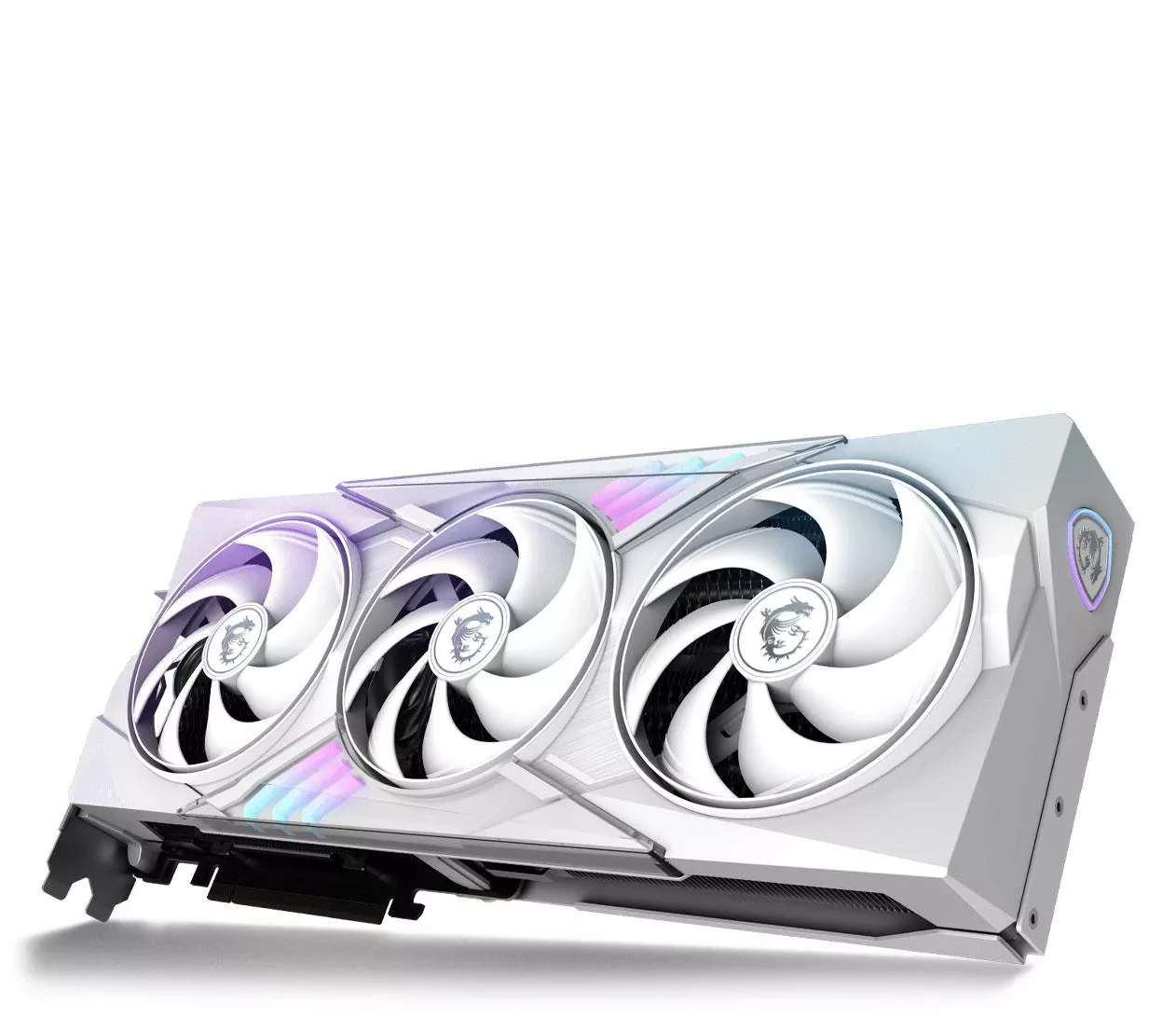 Видеокарта MSI GeForce RTX 5080 Gaming Trio OC White 16GB GDDR7 DLSS4 (5080 16G GAMING TRIO OC WHITE) EU