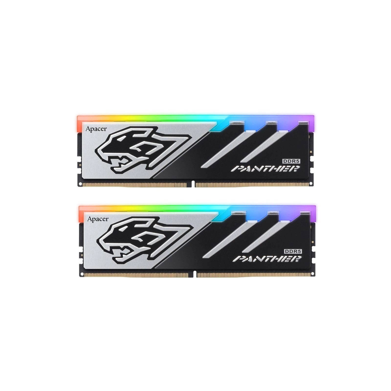 Оперативна пам'ять DDR5 32GB (2x16GB) 6000 MHz Panther RGB Apacer (AH5U32G60C6229BAA-2) (UA)
