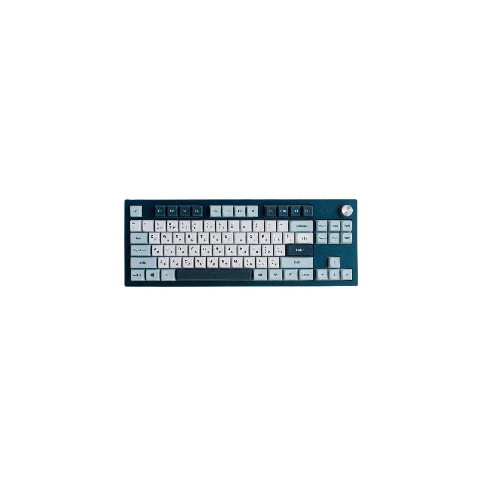 Клавіатура MONTECH Freedom MK87FR TKL FR USB UA Gray (MK87FR) (UA)