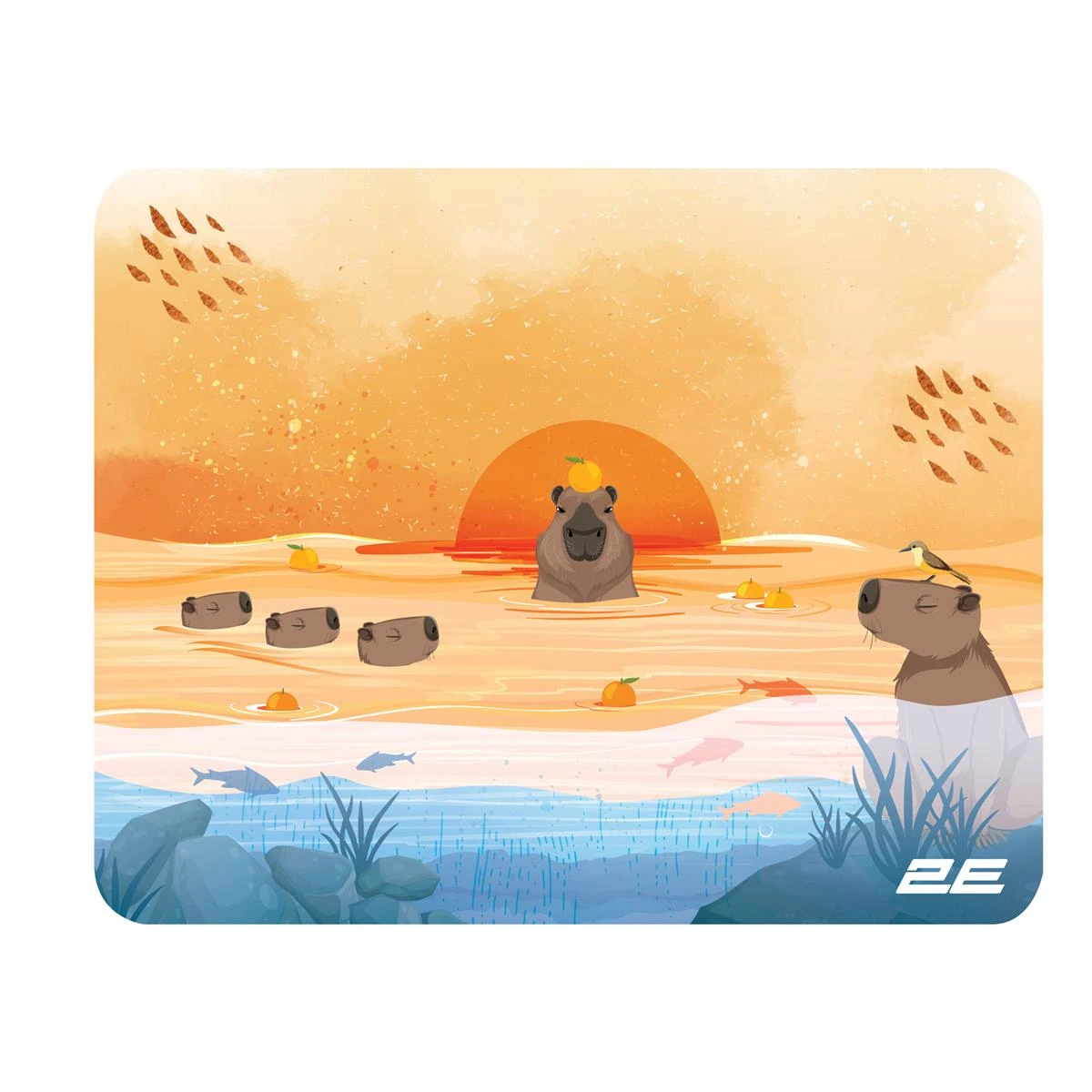 Коврик 2E Capybarra S Yellow (2E-PAD-S-CAPY-YELLOW) (UA)