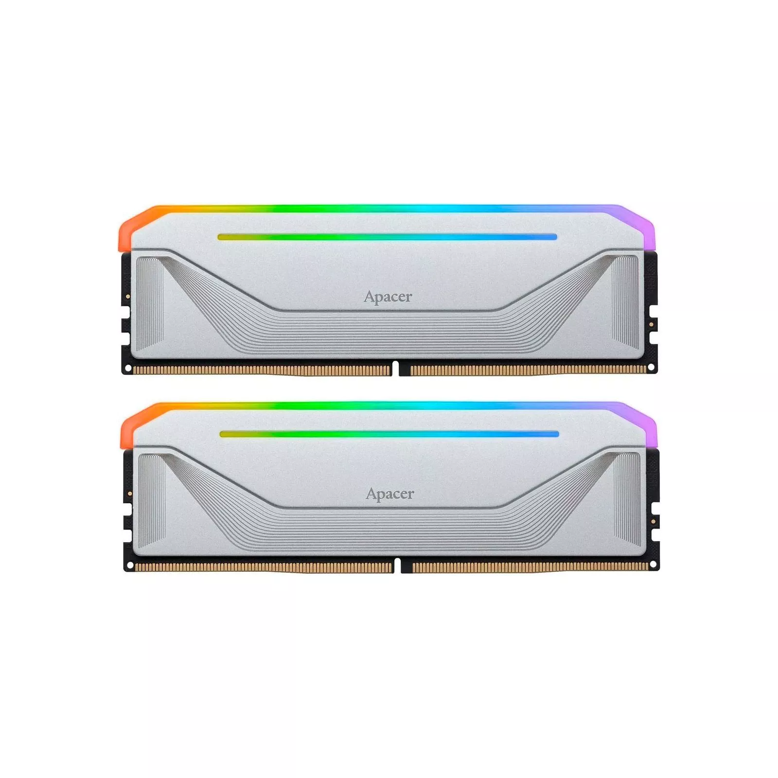 Оперативна пам'ять DDR5 32GB (2x16GB) 6000 MHz NOX RGB Silver Apacer (AH5U32G60C622NWAA-2) (UA)