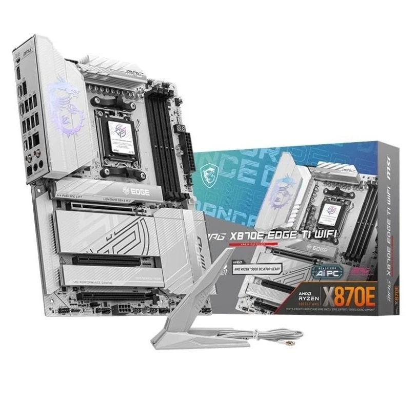 Материнська плата MSI MPG X870E Edge Ti WiFi Socket AM5 (911-7E59-05S) (UA)