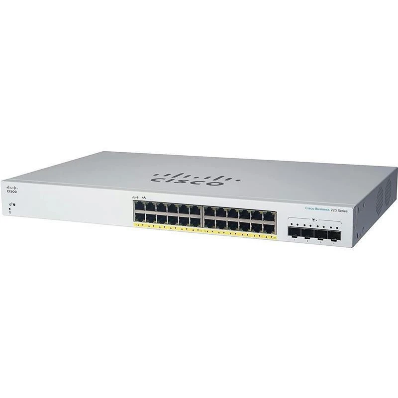Коммутатор Smart Cisco CBS220 (CBS220-24T-4X-EU) (UA)