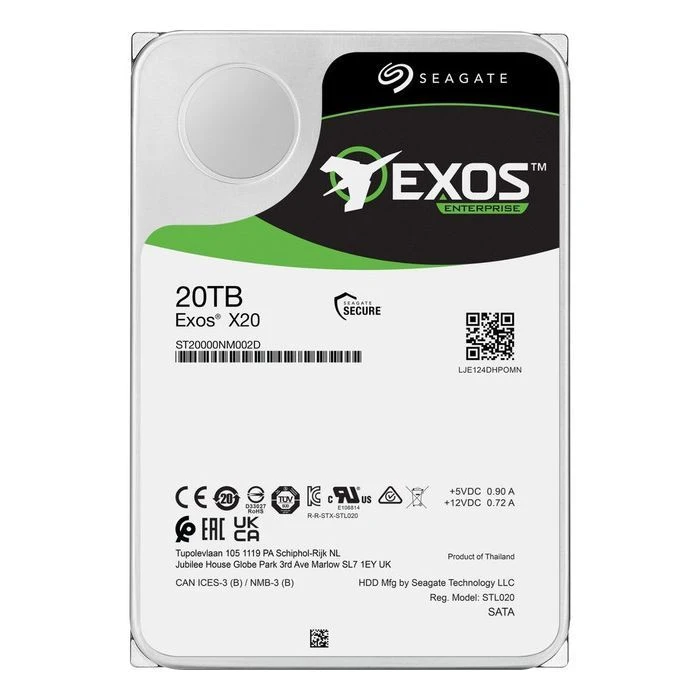Жесткий диск 3.5 20TB Seagate (ST20000NM001E) (UA)