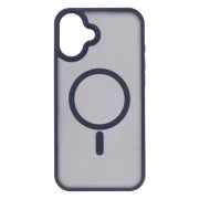 Чохол для мобільного телефону 2E iPhone 16 Plus Soft Touch MagSafe Cover темно-синій (2E-IPH-16PL-OCLS-DB) (UA)