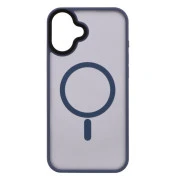 Чохол для мобільного телефону 2E iPhone 16 Plus Soft Touch MagSafe Cover світло-синій (2E-IPH-16PL-OCLS-LB) (UA)