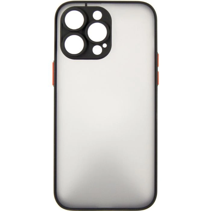 Чехол для мобильного телефона Dengos Matte iPhone 14 Pro Max (black) (DG-TPU-MATT-126) (UA)