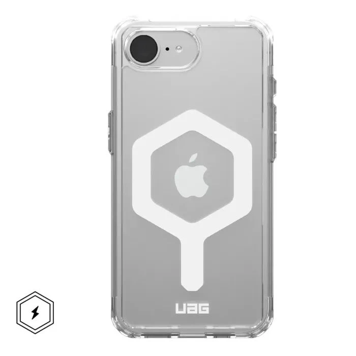 Чохол для мобільного телефону UAG iPhone 16E (4th Gen, 2025), Plyo MagSafe, Ice/White (114501114341) (UA)