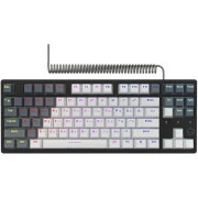 Lorgar Azar 514TKL RGB Mechanical USB UA White/Grey (LRG-GK514TKL-WH-UA) (UA)