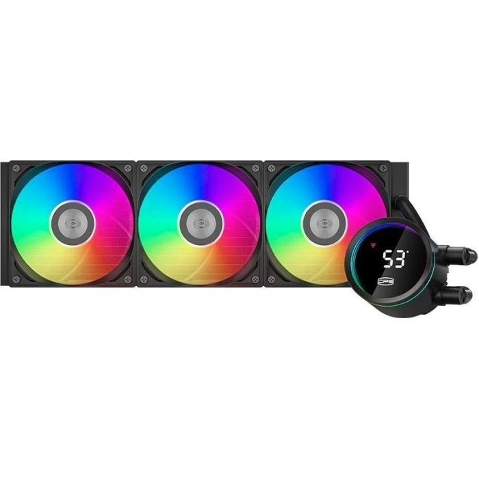 Система рідинного охолодження PcCooler DA360 Pro ARGB Digital BK (UA)