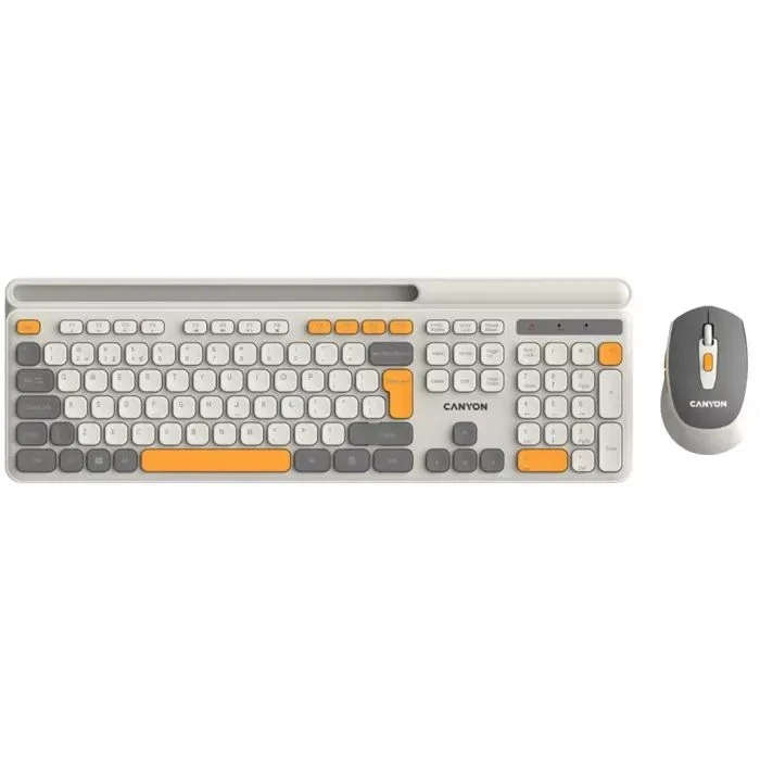 Комплект Canyon HSET-W5 Wireless UA Beige (CNS-HSETW5BG) (UA)