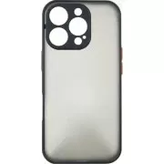 Чохол для мобільного телефону Dengos Matte iPhone 16 Pro Max (black) (DG-TPU-MATT-151) (UA)