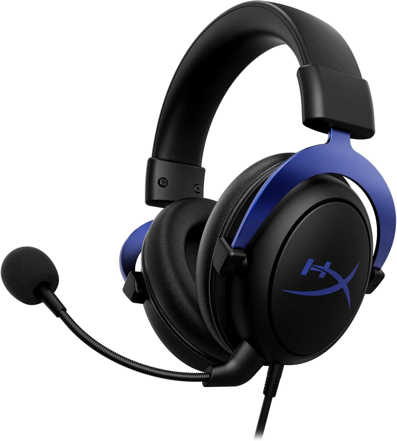 HyperX Cloud Wired Gaming Headset - Black/Blue (A3RL9AA)