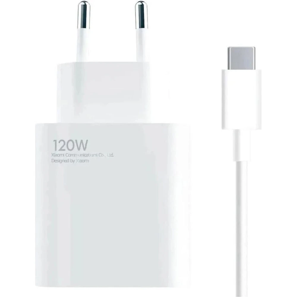 Сетевое зарядное устройство Xiaomi 120W HyperCharge White (BHR9462EU)