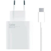 Сетевое зарядное устройство Xiaomi 120W HyperCharge White (BHR9462EU)