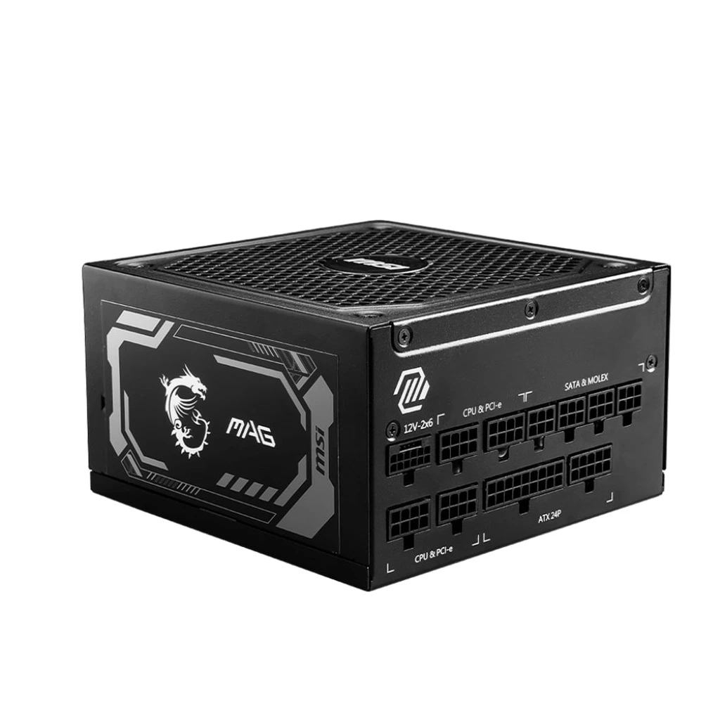 Блок живлення MSI MAG A1000GL PCIE5 1000W (306-7ZP9B11-CE0) (UA)