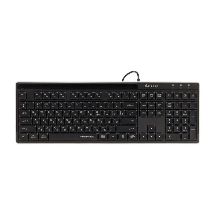 Клавіатура A4Tech FX72 USB Black (4711421001885) (UA)