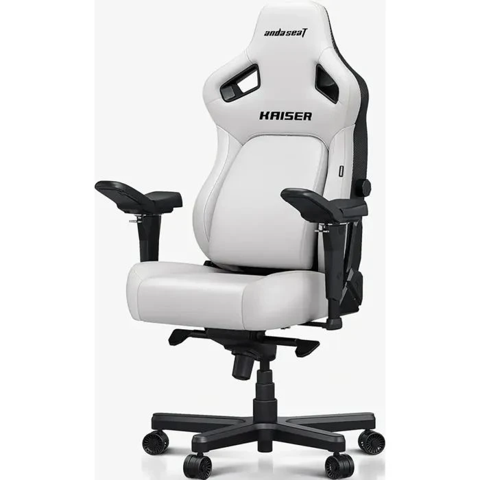 Ігрове крісло Anda Seat Kaiser 4 Size XL White (AD12YDDC-XLL-20-W-PV/C) (UA)