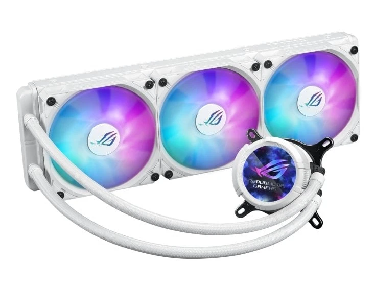 Система водяного охолодження Asus ROG Strix LC III 360 ARGB LCD White (90RC00W2-M0UAY0) (UA)